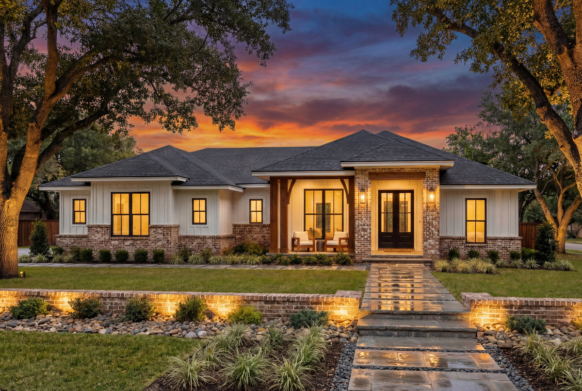 H7869-A Ranch House, 3 to 4 Bedrooms, 2 Bathrooms | Sterling 1883 Exterior-4