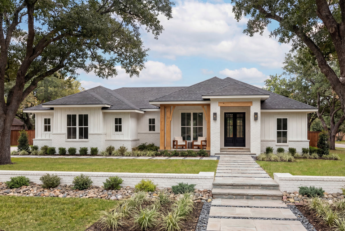 H7869-A Ranch House, 3 to 4 Bedrooms, 2 Bathrooms | Sterling 1883 Exterior-7