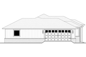 H7869-A Ranch House Left CAD, 3 to 4 Bedrooms, 2 Bathrooms | Sterling 1883 