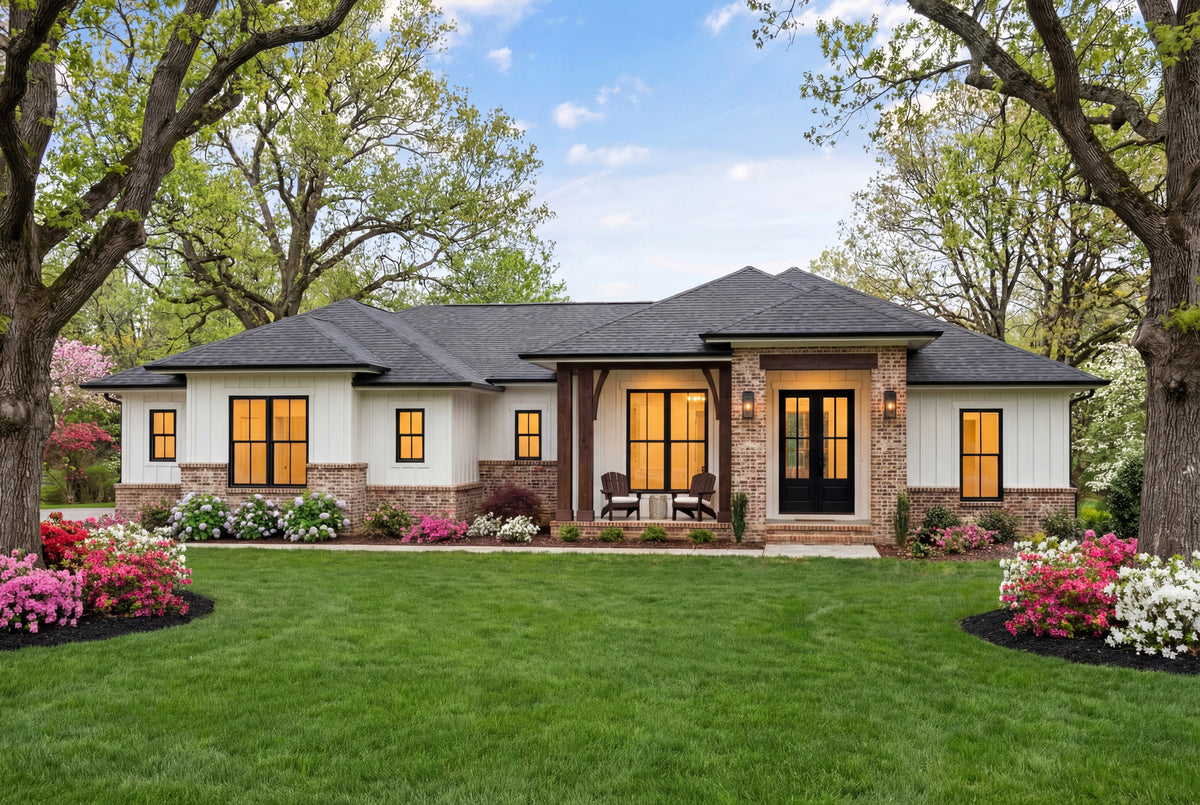 H7869-A Ranch House, 3 to 4 Bedrooms, 2 Bathrooms | Sterling 1883 Exterior-2