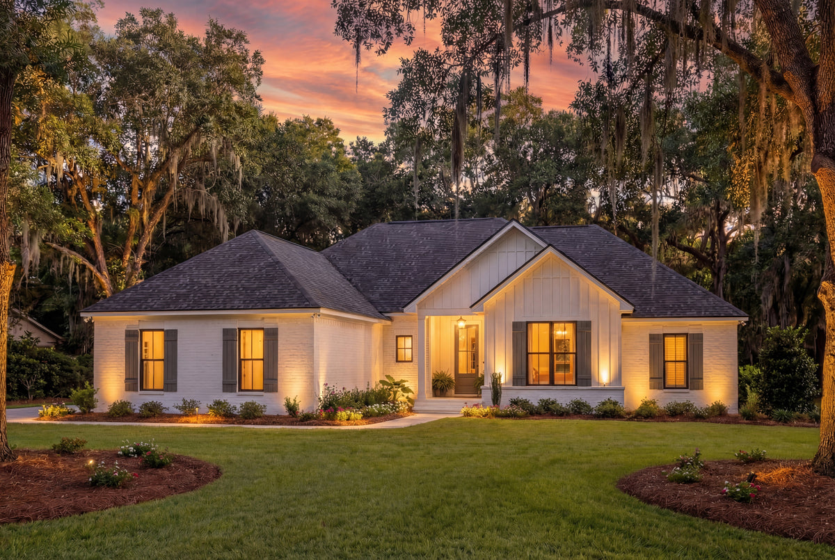 H7901-A Ranch House, 4 Bedrooms, 2 Bathrooms | Waverly House Plan 1917 Exterior-3