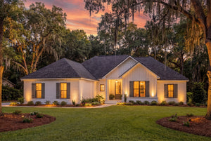 H7901-A Ranch House, 4 Bedrooms, 2 Bathrooms | Waverly House Plan 1917 Exterior-3