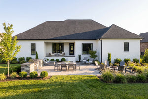 H7901-A Ranch House, 4 Bedrooms, 2 Bathrooms | Waverly House Plan 1917 Exterior-6