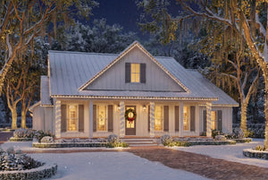 H7539-A Cottage House, 3 Bed, 2.5 Bath | Plan 1990-S Exterior-3