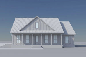 H7539-A Cottage House Grayscale, 3 Bed, 2.5 Bath | Plan 1990-S