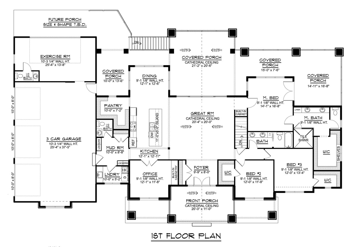 Milan First floor plan