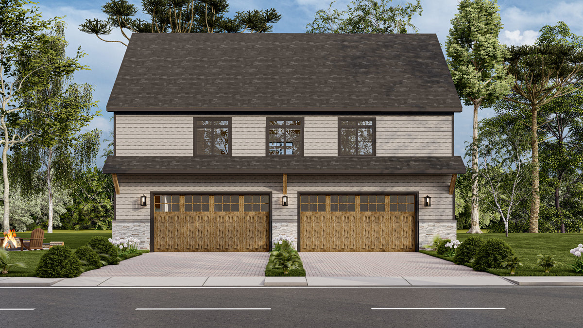 1-Bedroom Carriage House with 1,404 Sq Ft Living Space