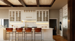 Q7486-A Modern Farmhouse Kitchen, 4 Bed, 4.5 Bath | Plan 2543
