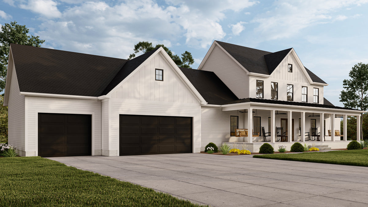 3-Bedroom Home with 2,935 Sq Ft and Expansive Porches