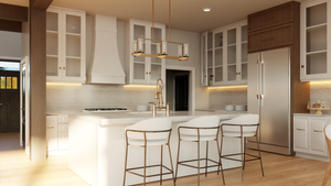 Q8425-A Modern Farmhouse, 5 Bedrooms, 4.5 Bathrooms | 20104 House Plan Kitchen