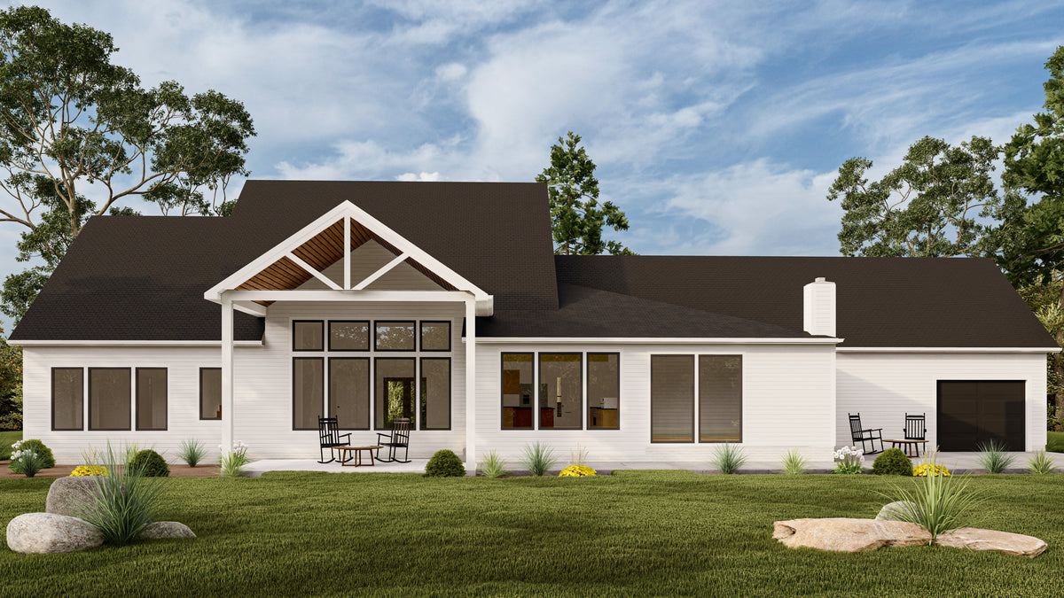 3-Bedroom Home with 2,935 Sq Ft and Expansive Porches