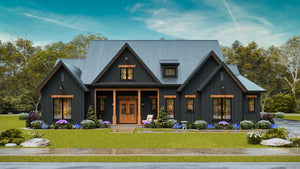 A7572-A Modern Farmhouse, 3 Bedrooms, 3.5 Bathrooms | Sweet Maple House Exterior-2