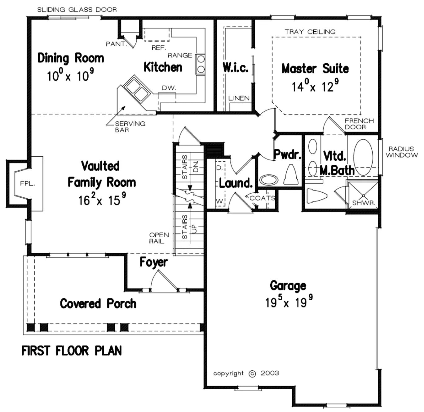 Culverhouse House Plan - Archival Designs House Plans, floor plan