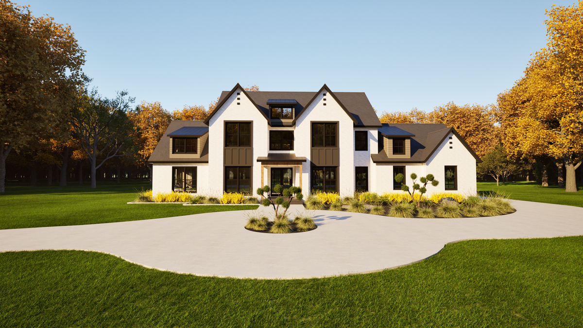 4-Bedroom House Plan with Loft, Bonus Room, and Basement