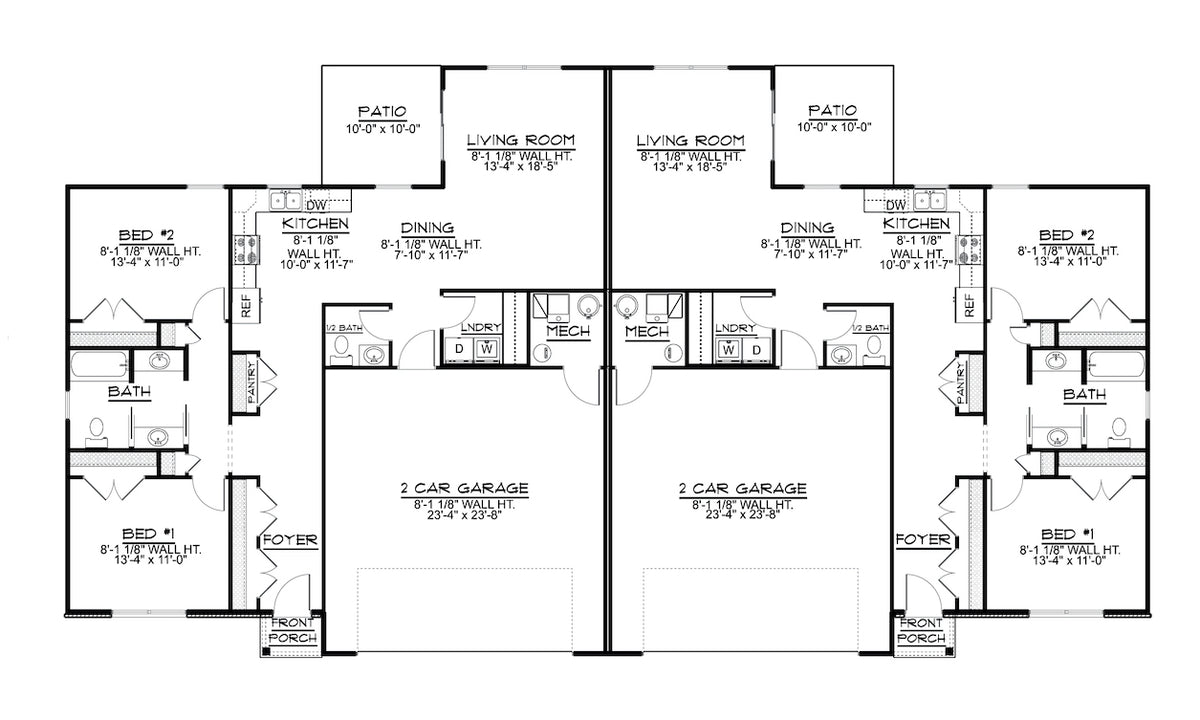 Wallace House Main Floor Plan