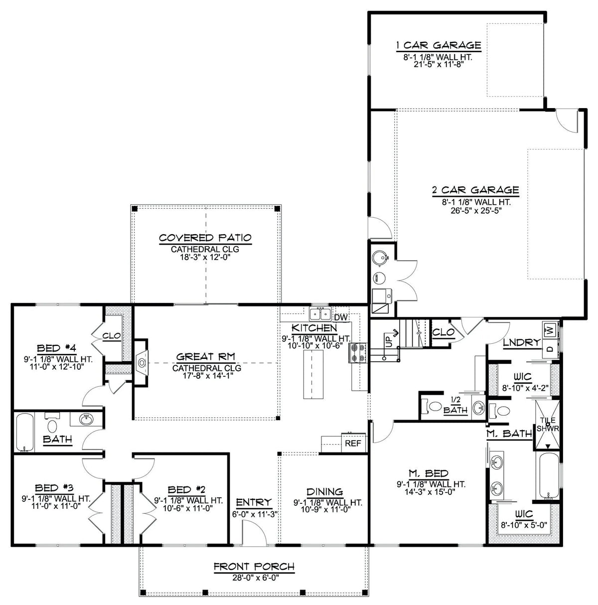 Trina House Plan - Archival Designs House Plans, floor plan