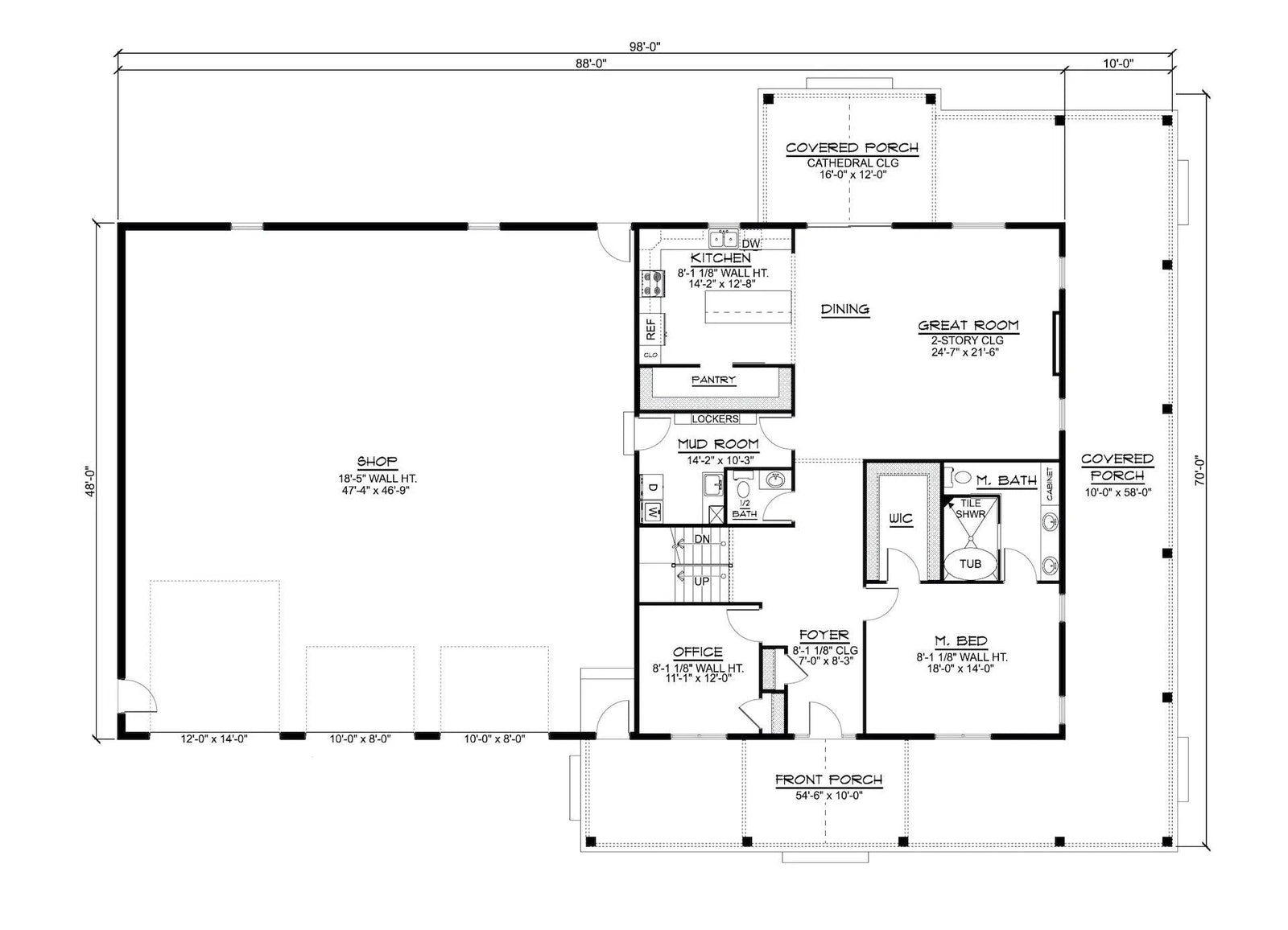 Delta House Plan - Archival Designs House Plans