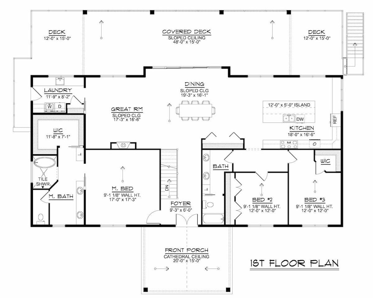 Phyllis House Main Floor Plan