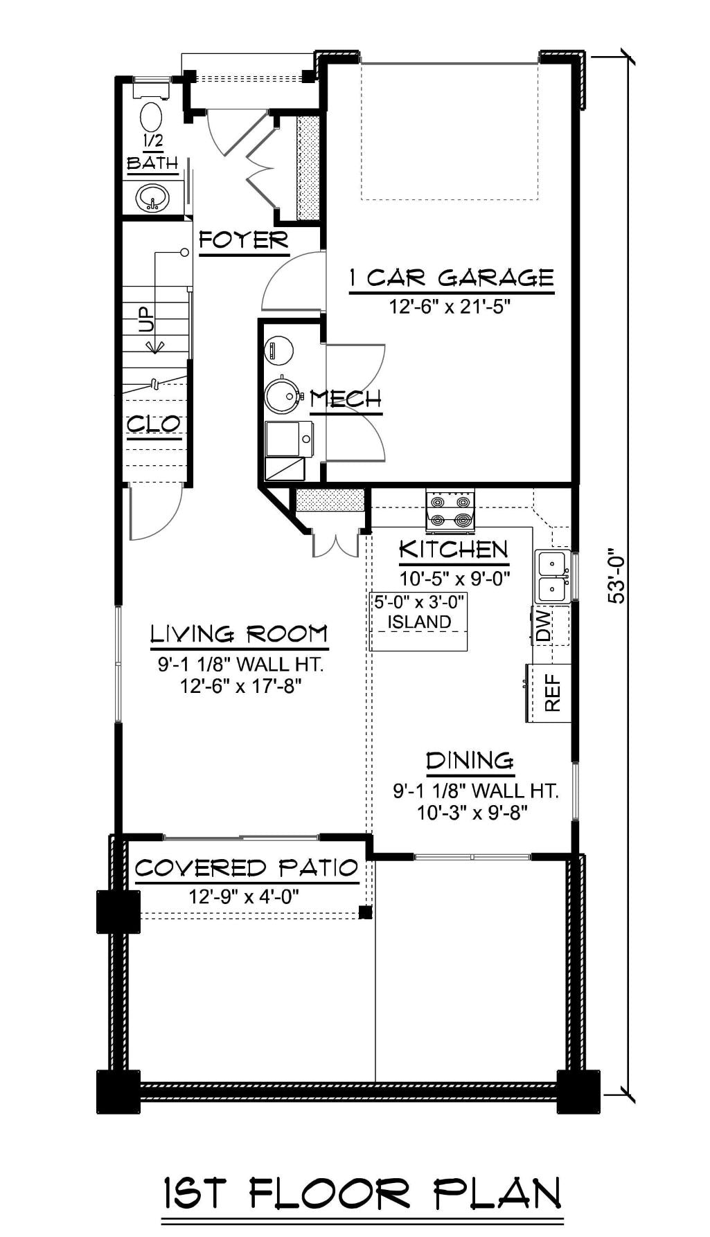 1st floor plan