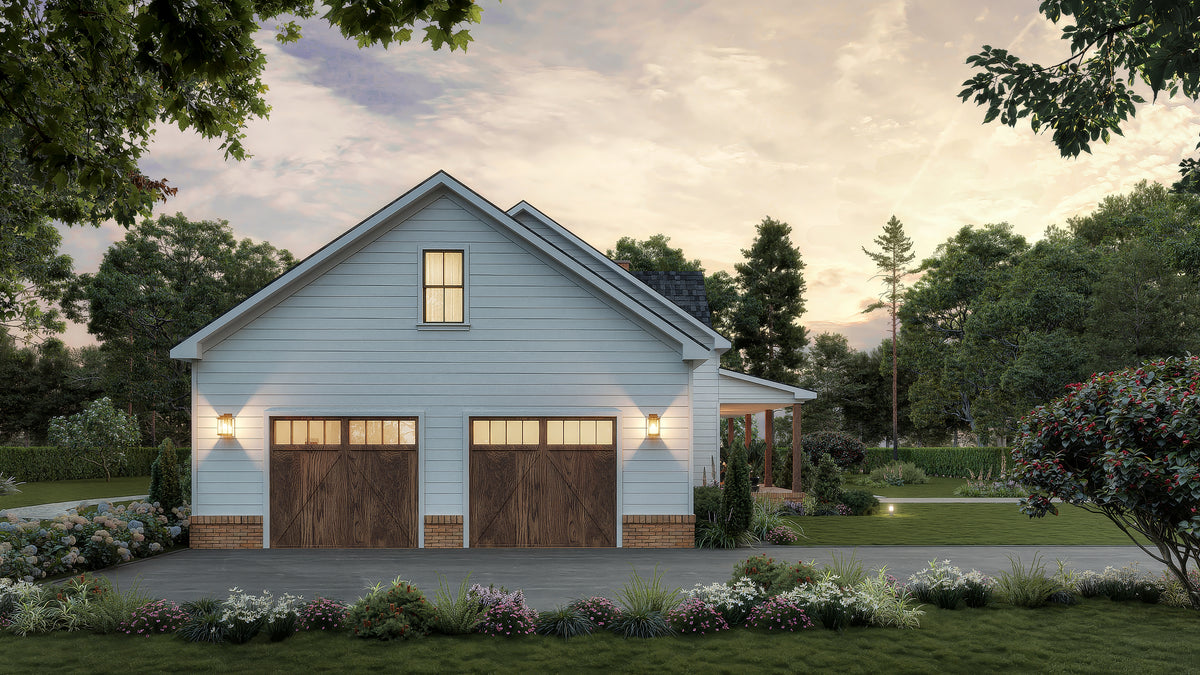 AN7747-A Modern Farmhouse, 3 Bedrooms, 3.5 Bathrooms | Laura-5G Exterior-2