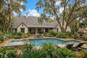 B7778-A Modern Farmhouse, 4 Bedrooms, 3.5 Bathrooms | Silverbrook House Plan Exterior-3