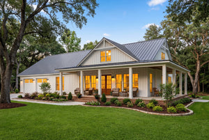 H7578-A Modern Farmhouse Barndominium House, 3 Bedrooms, 2.5 Bathrooms | Ironwood House Exterior-2