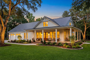 H7578-A Modern Farmhouse Barndominium House, 3 Bedrooms, 2.5 Bathrooms | Ironwood House Exterior-4