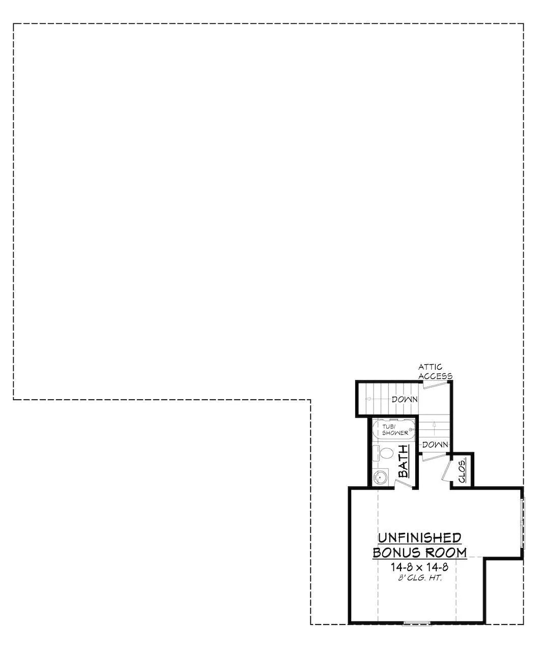 Cherry Laurel House Plan - Archival Designs House Plans, floor plan