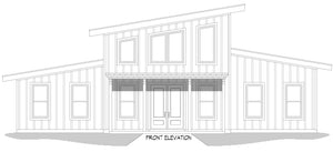 L7330-A Rustic Barndo 2 House Front