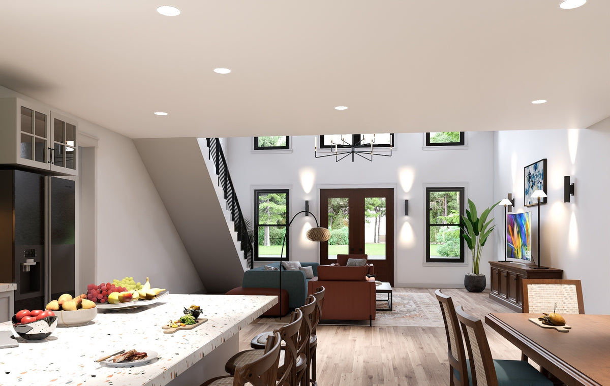 L7330-A Rustic Barndo 2 House Kitchen and Dining 2