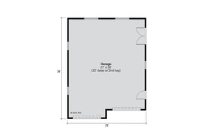 AM7220-A Garage Floor Plan 20-336 