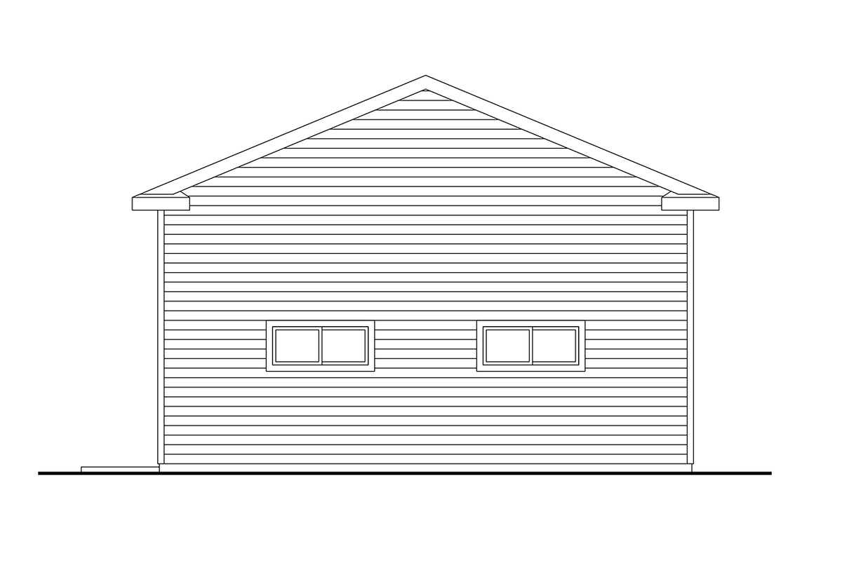 AM7220-A Garage Plan 20-336 -Elevation-1