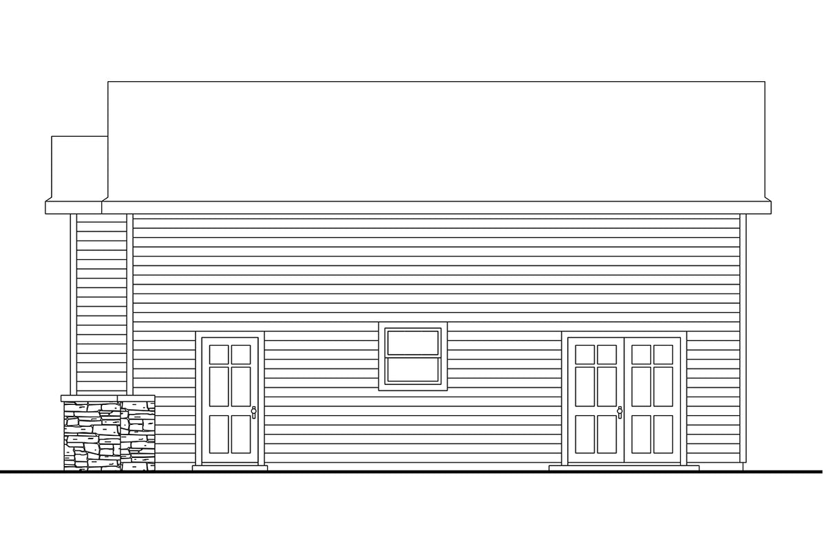 AM7220-A Garage Plan 20-336 -Elevation-1