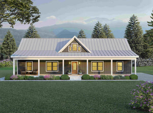 L7296-A Scarlet Oak House Plan
