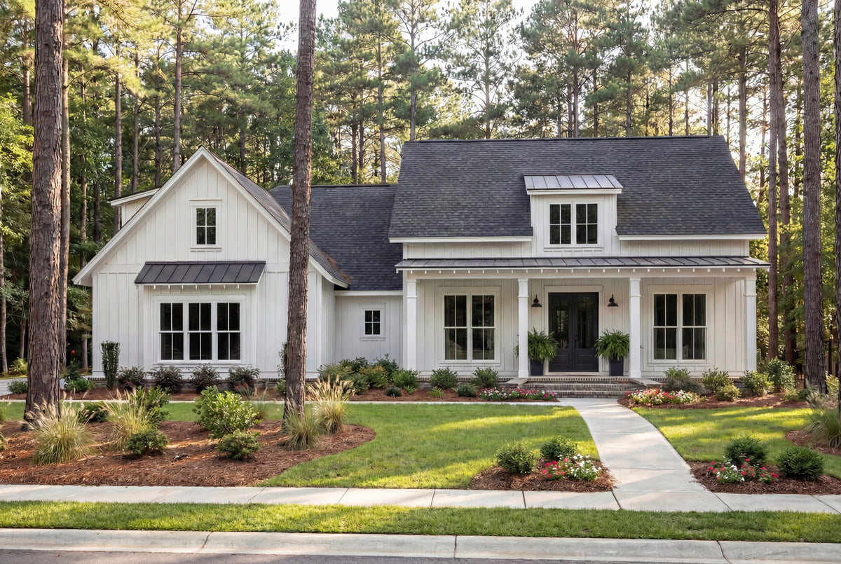 Highland Court House Plan - Archival Designs House Plans