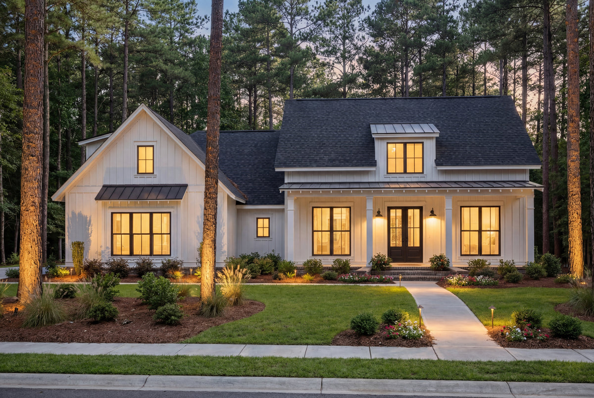 Highland Court House Plan - Archival Designs House Plans