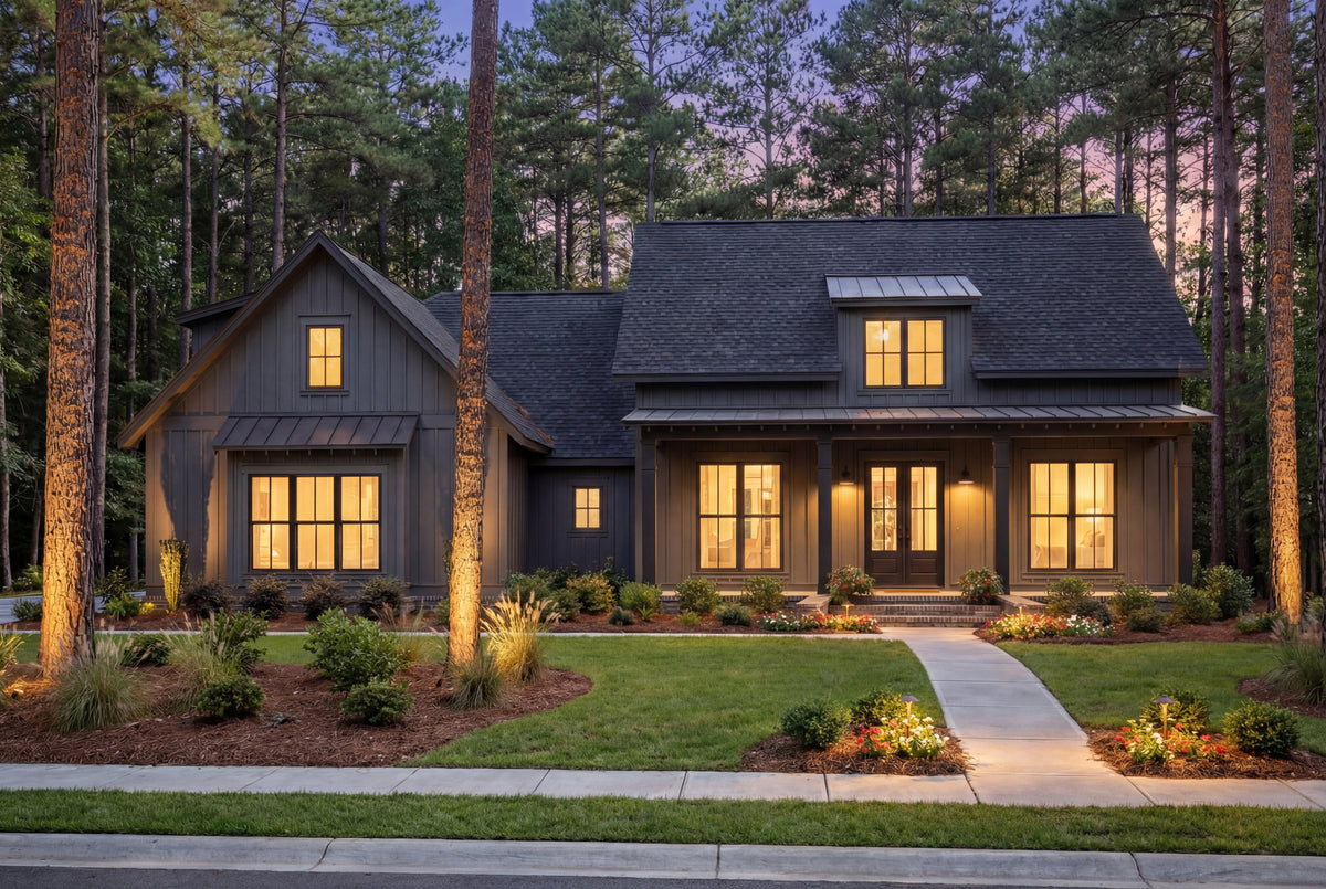 Highland Court House Plan - Archival Designs House Plans