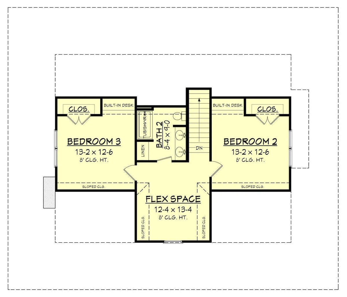 Perkins Lane House Plan - Archival Designs House Plans, floor plan