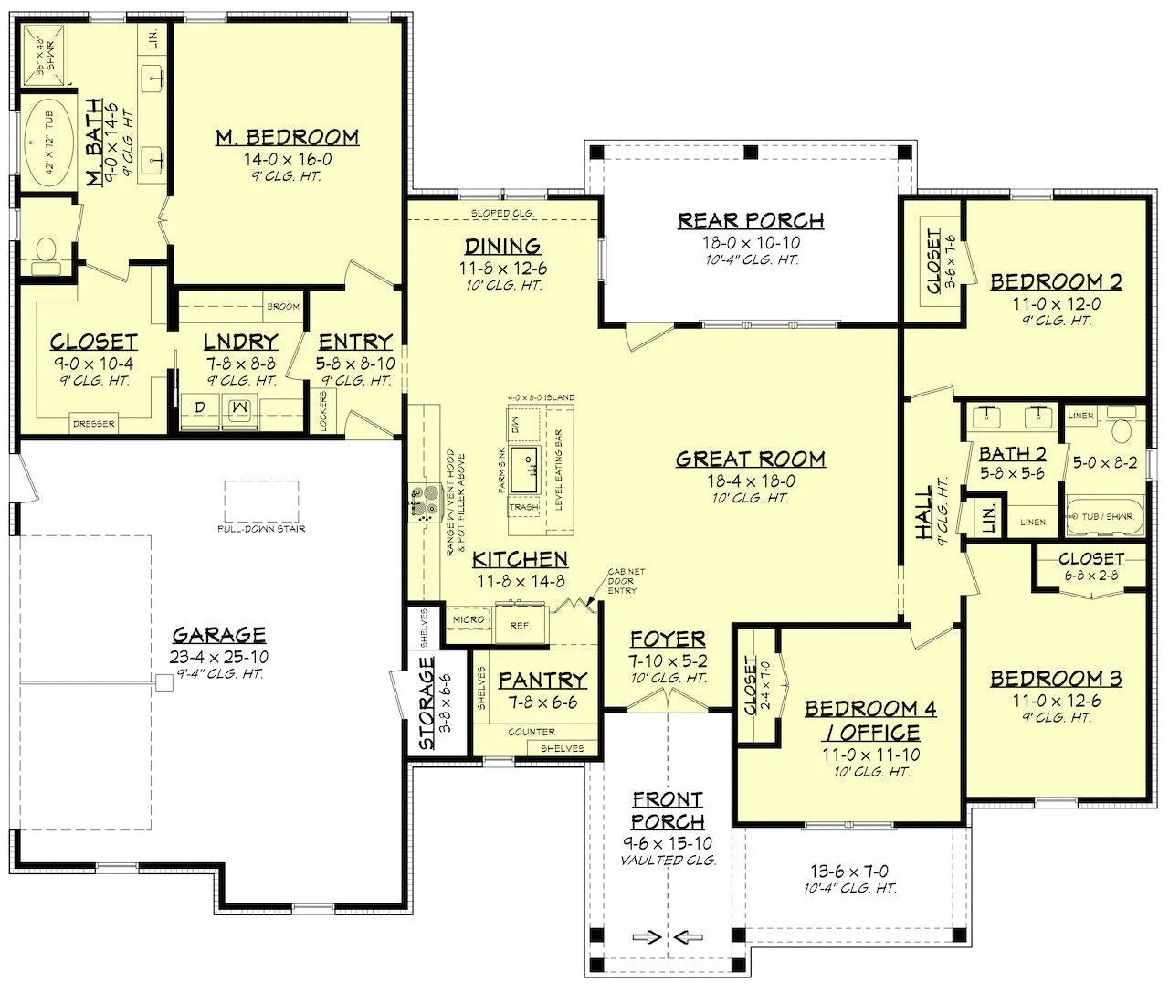 Roy Creek House Plan - Archival Designs House Plans