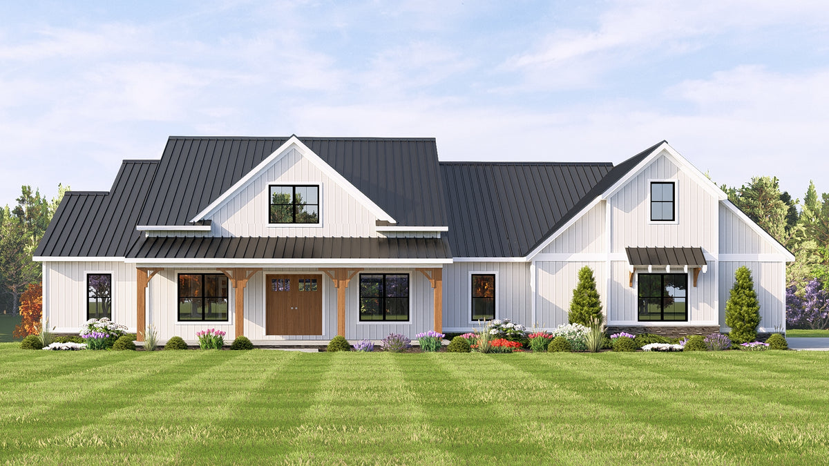 Stark House Plan - Archival Design House Plan