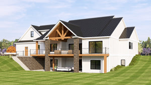 Stark House Plan - Archival Design House Plan