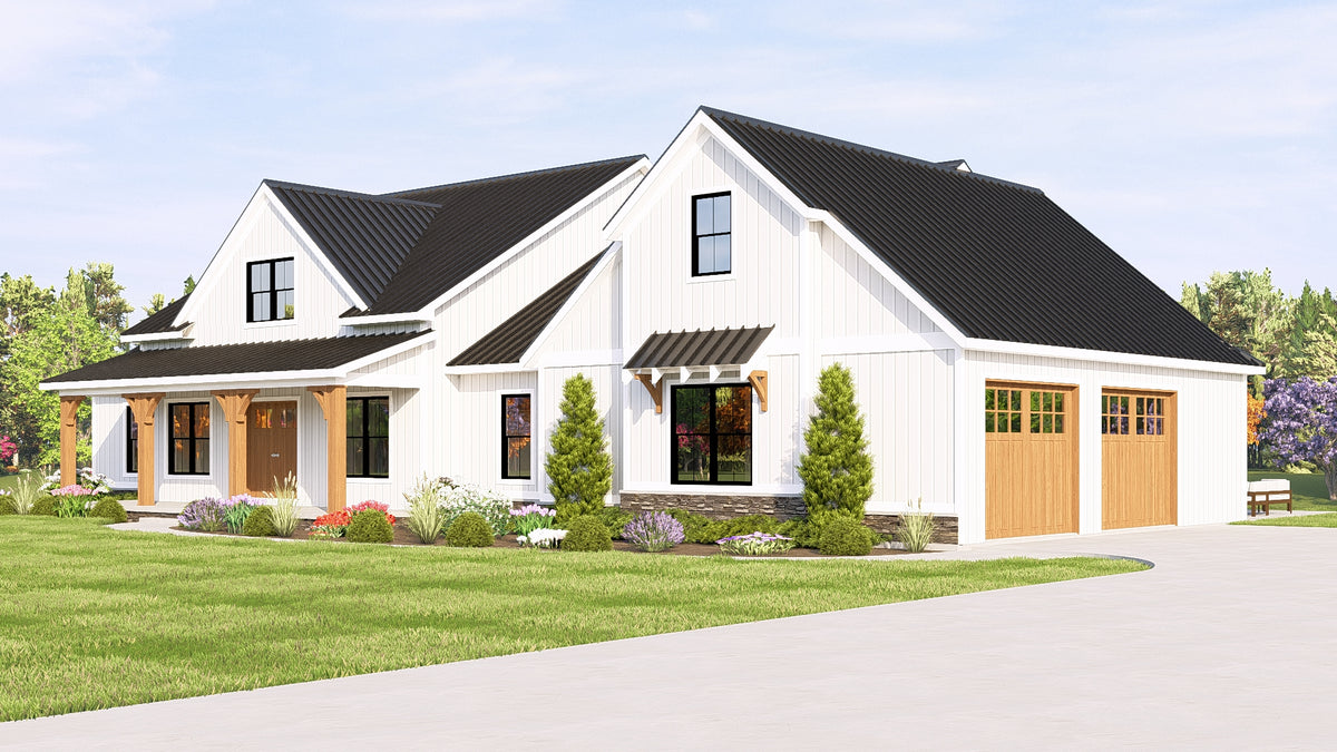 Stark House Plan - Archival Design House Plan
