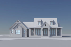H7911-A Modern Farmhouse Grayscale 2, 3 Bedrooms, 3.5 Bathrooms | Grandview 2143-S 