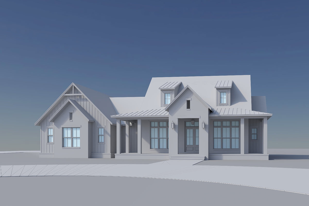 H7911-A Modern Farmhouse Grayscale 3, 3 Bedrooms, 3.5 Bathrooms | Grandview 2143-S 