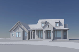 H7911-A Modern Farmhouse Grayscale 3, 3 Bedrooms, 3.5 Bathrooms | Grandview 2143-S 