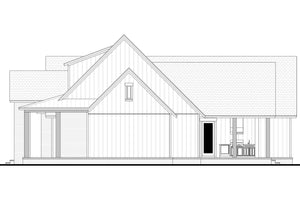 H7911-A Modern Farmhouse, 3 Bedrooms, 3.5 Bathrooms | Grandview 2143-S Right CAD