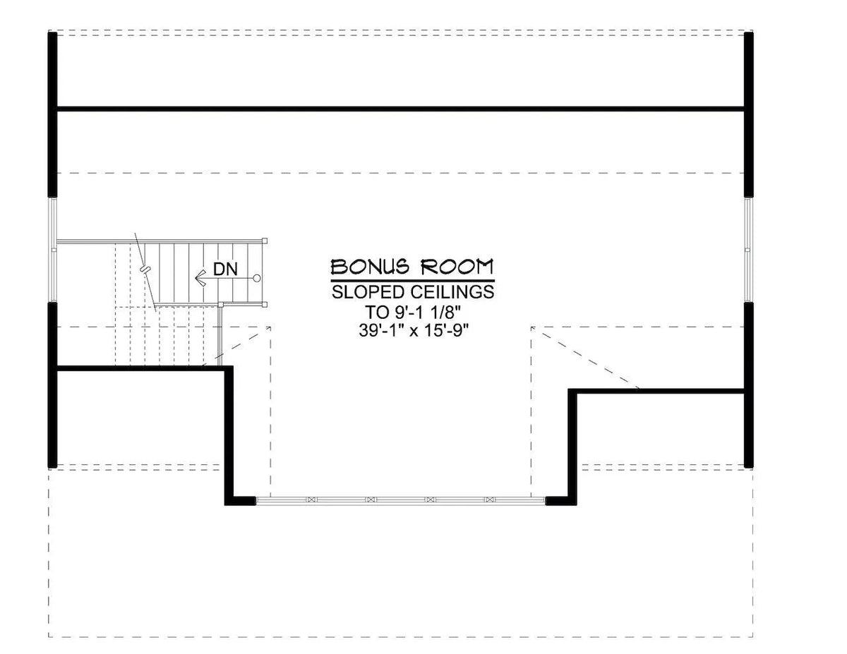 Arden Garage Plan - Archival Designs House Plans, floor plan