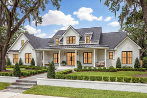 H7782-A Transitional House, 3 Bedrooms, 3.5 Bathrooms | Bramblewood House Plan Exterior-5