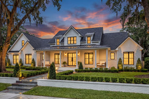 H7782-A Transitional House, 3 Bedrooms, 3.5 Bathrooms | Bramblewood House Plan Exterior-6