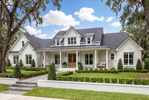 H7782-A Transitional House, 3 Bedrooms, 3.5 Bathrooms | Bramblewood House Plan Exterior-8